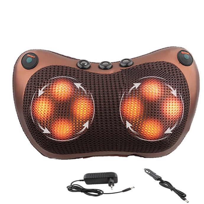 Heated Deluxe Shiatsu Massage Pillow - Mr.YouWho