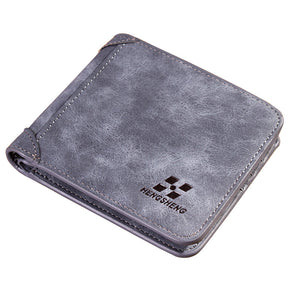 Leather Wallet ID Credit Card Luxury Brand - Mr.YouWho