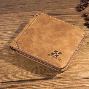 Leather Wallet ID Credit Card Luxury Brand - Mr.YouWho