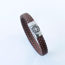 Load image into Gallery viewer, Men&#39;s Magnetic-Clasp Leather Bracelet - Mr.YouWho