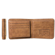 Load image into Gallery viewer, Leather Wallet ID Credit Card Luxury Brand - Mr.YouWho