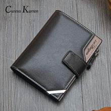 Load image into Gallery viewer, Luxury Leather Men&#39;s wallet in Black or Brown - Mr.YouWho