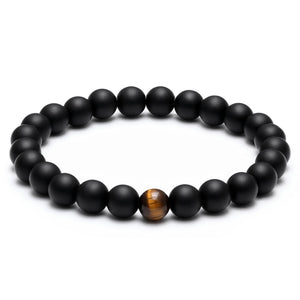 Classic Natural Volcanic Stone Bead Bracelet - Mr.YouWho