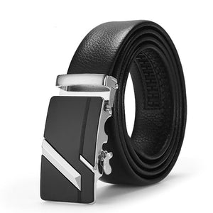 Luxury Leather Belt Automatic Clasp - Mr.YouWho