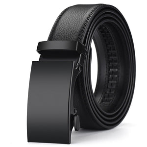 Luxury Leather Belt Automatic Clasp - Mr.YouWho