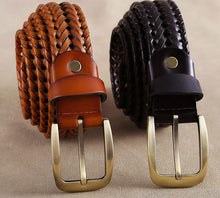 Load image into Gallery viewer, Luxury Fashion Braided Leather Belt - Mr.YouWho