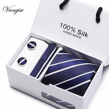 Load image into Gallery viewer, Luxury Jacquard Silk Woven Neck Tie Set - Mr.YouWho