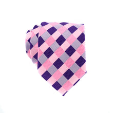 Load image into Gallery viewer, Luxury Pink Floral Silk Neck Jacquard Woven Ties - Mr.YouWho