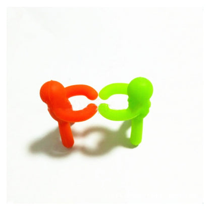 Drinking Buddy Wine Bottle Stopper and Wine Glass Markers 6 Piece