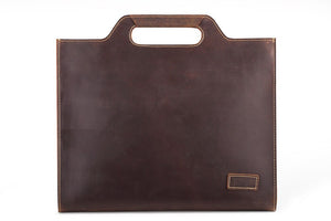 Men's Leather Business Handbag - Mr.YouWho