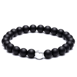 Classic Natural Volcanic Stone Bead Bracelet - Mr.YouWho