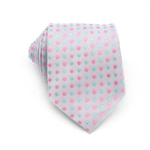 Load image into Gallery viewer, Luxury Pink Floral Silk Neck Jacquard Woven Ties - Mr.YouWho