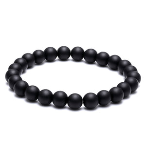 Classic Natural Volcanic Stone Bead Bracelet - Mr.YouWho