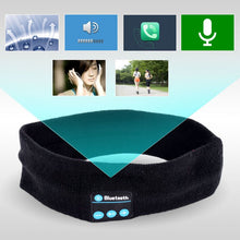 Load image into Gallery viewer, EDAL Bluetooth Music Headband Knits Sleeping Headwear Headphone Speaker Headset