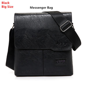 Men's Leather Shoulder Bag & Leather Card Wallet - Mr.YouWho