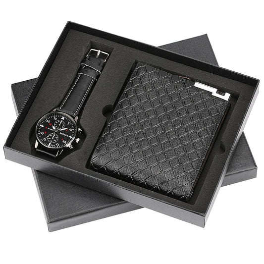 Luxury Watch & Wallet Set - Mr.YouWho