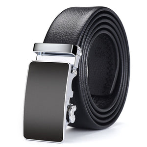 Luxury Leather Belt Automatic Clasp - Mr.YouWho