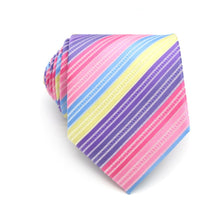 Load image into Gallery viewer, Luxury Pink Floral Silk Neck Jacquard Woven Ties - Mr.YouWho