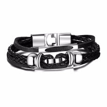 Load image into Gallery viewer, Vintage Multi Layered Braided Leather Bracelet - Mr.YouWho