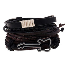 Load image into Gallery viewer, Tibetan Wood Beads Wrap Leather Cord Layers - Mr.YouWho