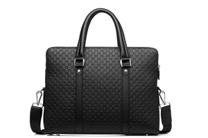 Men's Microfiber Synthetic Leather Business Briefcase - Mr.YouWho