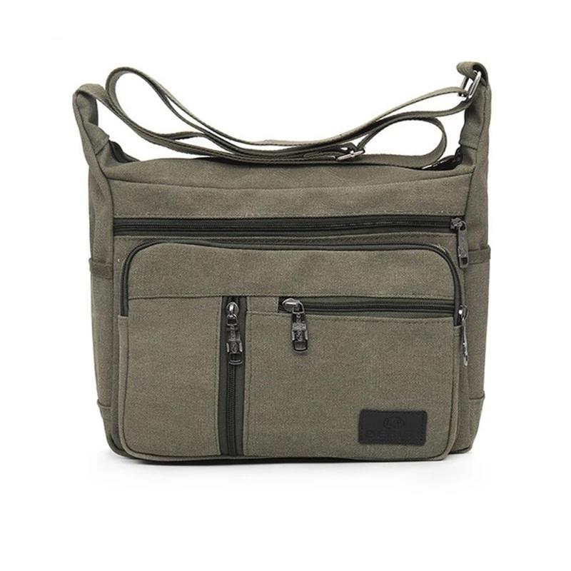 Canvas Crossbody Shoulder Bag - Mr.YouWho