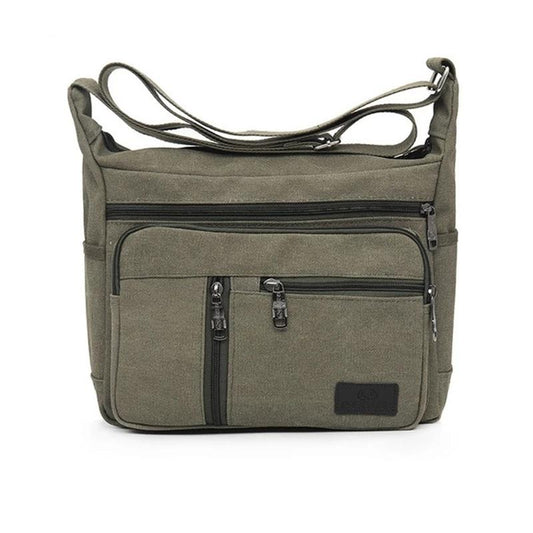 Canvas Crossbody Shoulder Bag - Mr.YouWho