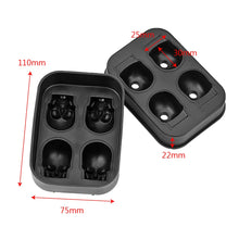 Load image into Gallery viewer, 3D Skull Silicone Jello Ice Mold Flexible Cube Maker - Mr.YouWho