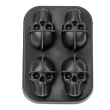 Load image into Gallery viewer, 3D Skull Silicone Jello Ice Mold Flexible Cube Maker - Mr.YouWho
