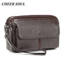 Load image into Gallery viewer, Genuine Leather Hand Clutch Bag - Mr.YouWho