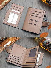 Load image into Gallery viewer, Luxury Leather Men&#39;s wallet in Black or Brown - Mr.YouWho