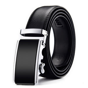 Luxury Leather Belt Automatic Clasp - Mr.YouWho
