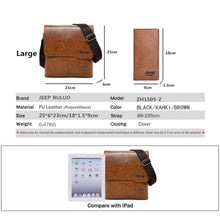 Load image into Gallery viewer, Men&#39;s Leather Shoulder Bag &amp; Leather Card Wallet - Mr.YouWho