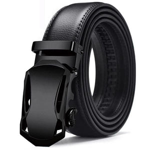 Luxury Leather Belt Automatic Clasp - Mr.YouWho
