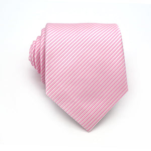 Luxury Pink Floral Silk Neck Jacquard Woven Ties - Mr.YouWho