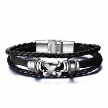 Load image into Gallery viewer, Vintage Multi Layered Braided Leather Bracelet - Mr.YouWho