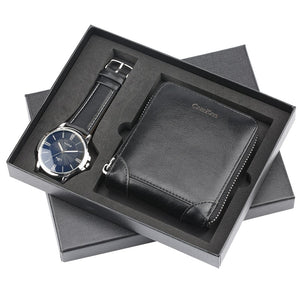 Luxury Watch & Wallet Set - Mr.YouWho