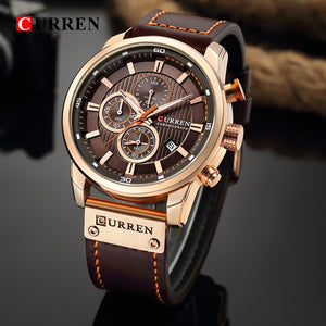 Men's Curren Luxury Chronograph Quartz Watch - Mr.YouWho
