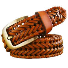 Load image into Gallery viewer, Luxury Fashion Braided Leather Belt - Mr.YouWho