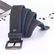Load image into Gallery viewer, Leather Belt Italian Design Blue and Green - Mr.YouWho