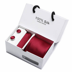 Luxury Jacquard Silk Woven Neck Tie Set - Mr.YouWho