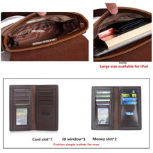 Load image into Gallery viewer, Men&#39;s Leather Shoulder Bag &amp; Leather Card Wallet - Mr.YouWho