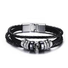 Load image into Gallery viewer, Vintage Multi Layered Braided Leather Bracelet - Mr.YouWho