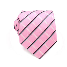 Load image into Gallery viewer, Luxury Pink Floral Silk Neck Jacquard Woven Ties - Mr.YouWho