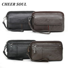 Load image into Gallery viewer, Genuine Leather Hand Clutch Bag - Mr.YouWho