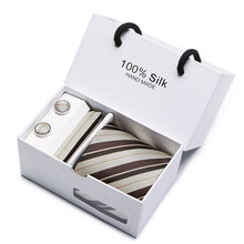 Load image into Gallery viewer, Luxury Jacquard Silk Woven Neck Tie Set - Mr.YouWho