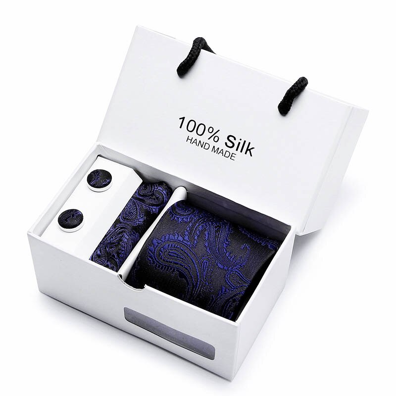 Luxury Jacquard Silk Woven Neck Tie Set - Mr.YouWho