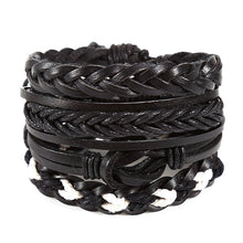 Load image into Gallery viewer, Tibetan Wood Beads Wrap Leather Cord Layers - Mr.YouWho