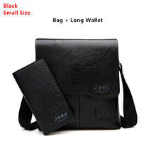 Load image into Gallery viewer, Men&#39;s Leather Shoulder Bag &amp; Leather Card Wallet - Mr.YouWho
