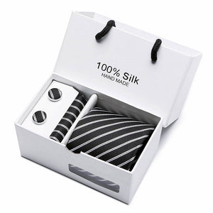 Luxury Jacquard Silk Woven Neck Tie Set - Mr.YouWho